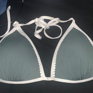 green bikini top